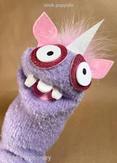 sock puppets